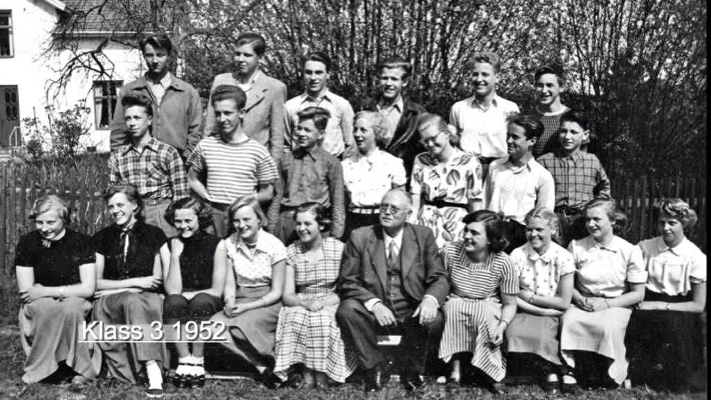 Samrealskolan Askersund från 1950 till examen 1953