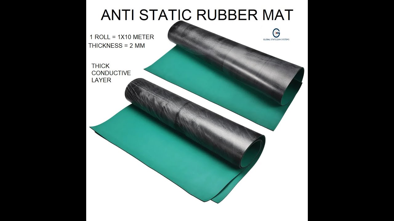 #ESD #antistatic #conductive #rubbermat for #Grounding #meditation #staticcharge