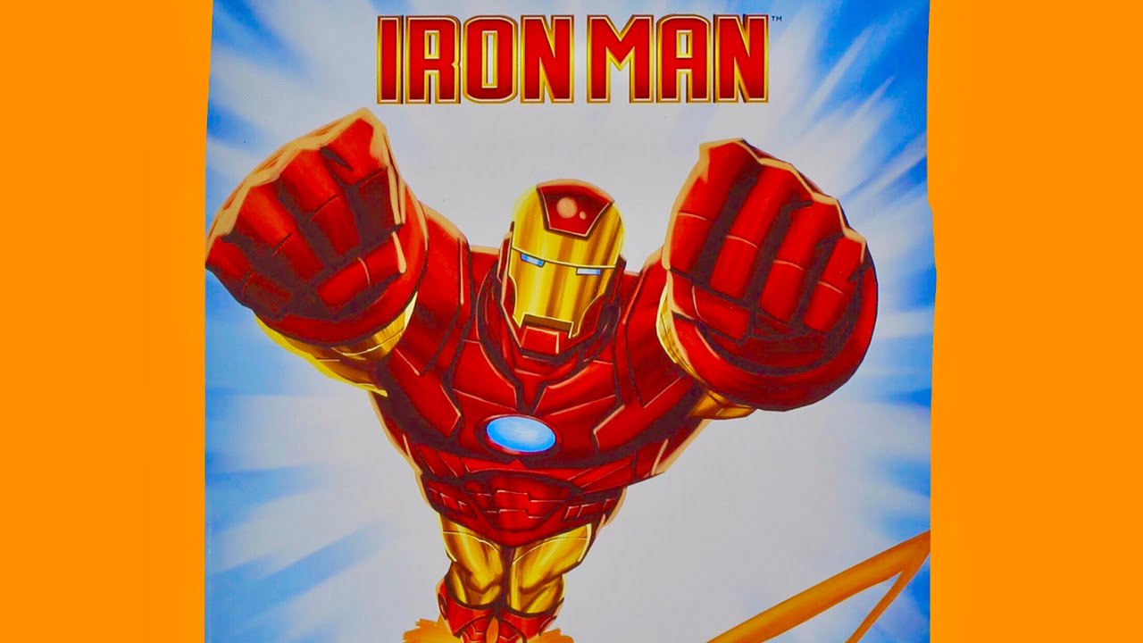 Marvel - IRON MAN - This Is Iron Man - Book - Read Aloud - Superhero