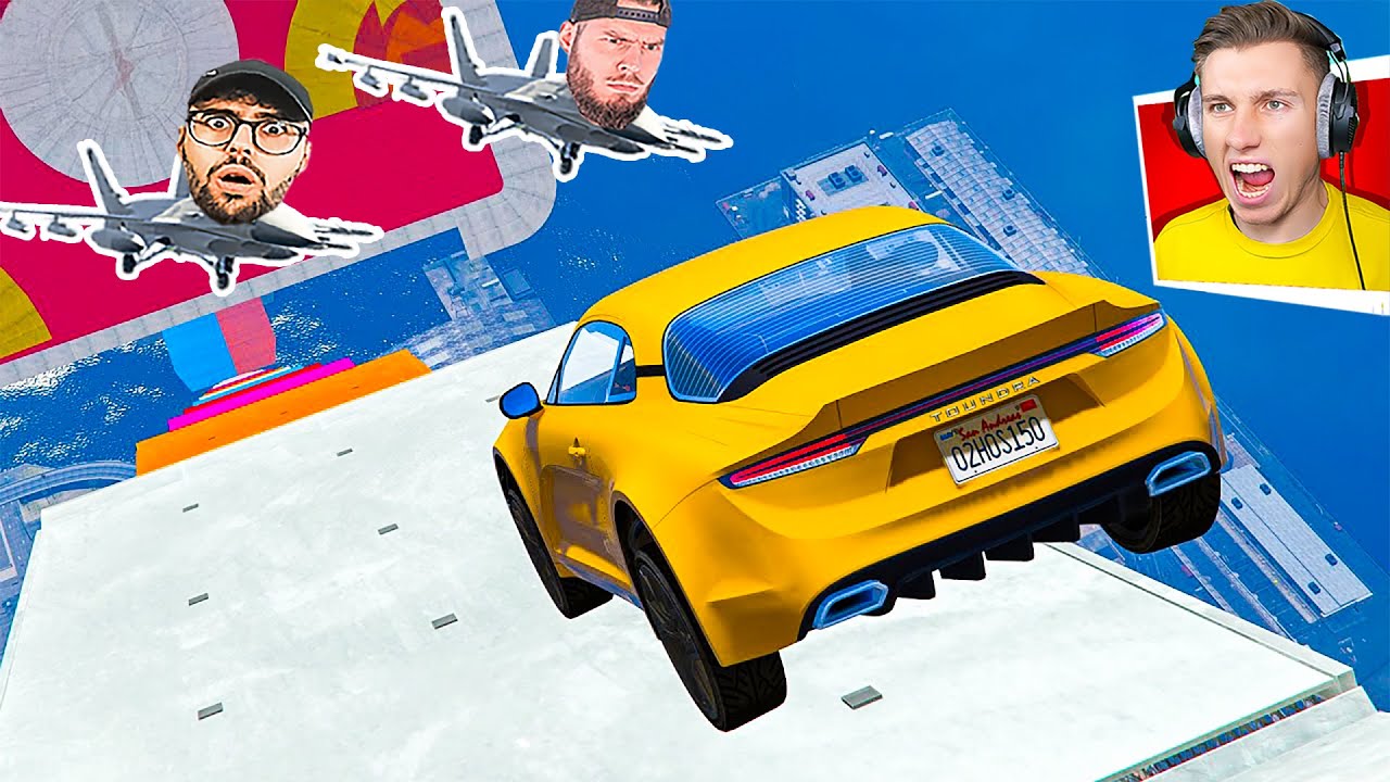 wir bringen iCrimax ZUM BRECHEN in GTA 5 Megarampe
