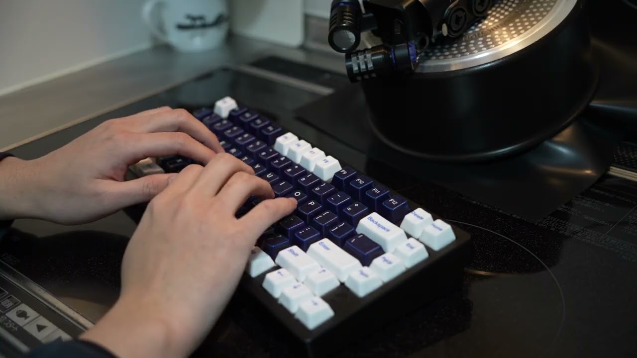 Rainy 75 Pro (Cerakey) タイピング
