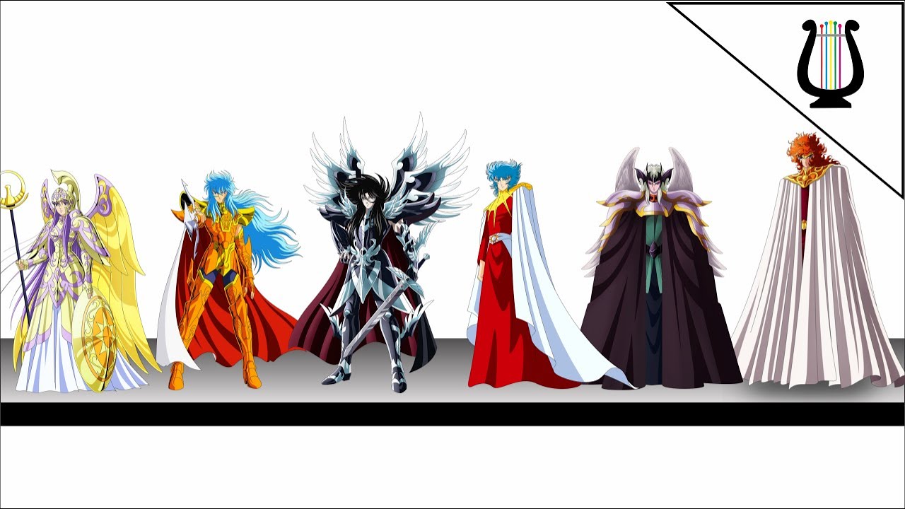 TODOS Los dioses del anime, Saint Seiya - Caballeros del Zodiaco