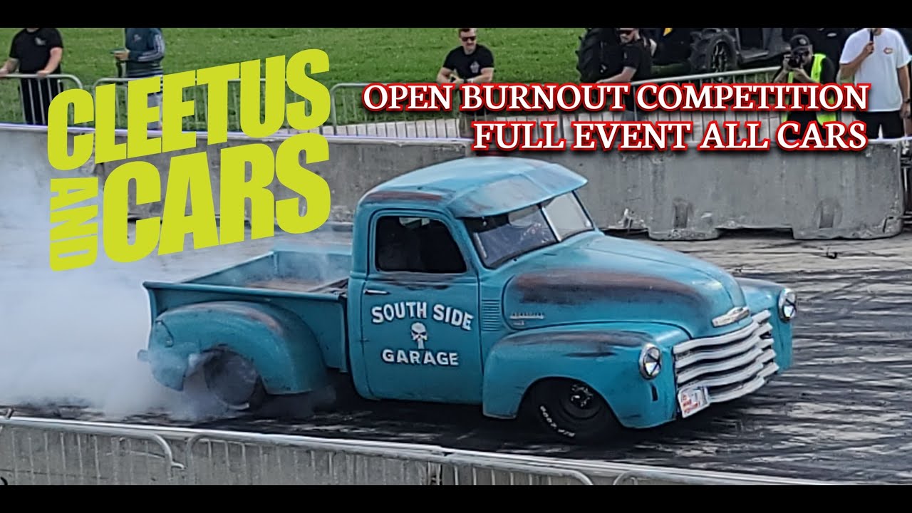 2023 Cleetus & Cars Freedom Factory: Open Burnout Competition (FULL EVENT ALL CARS)