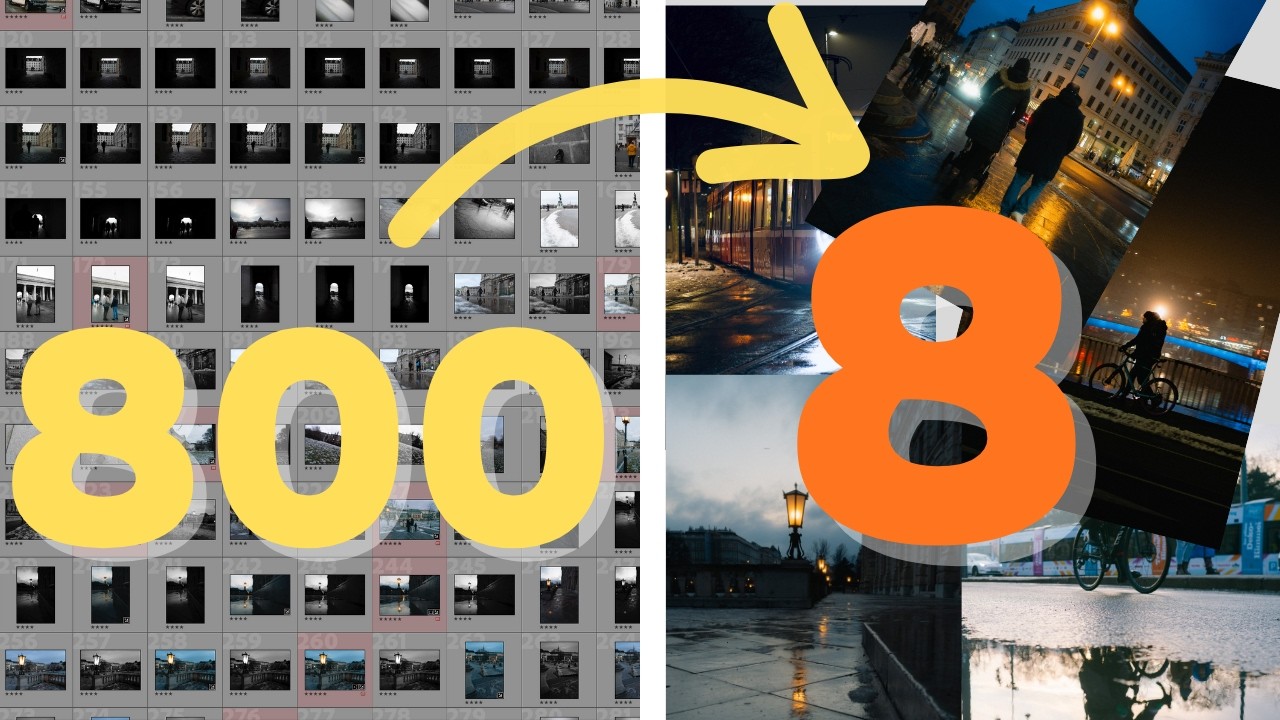 Von 800 zu 8 Fotos. Wie ich schnell und sicher meine Bilder selektiere.
