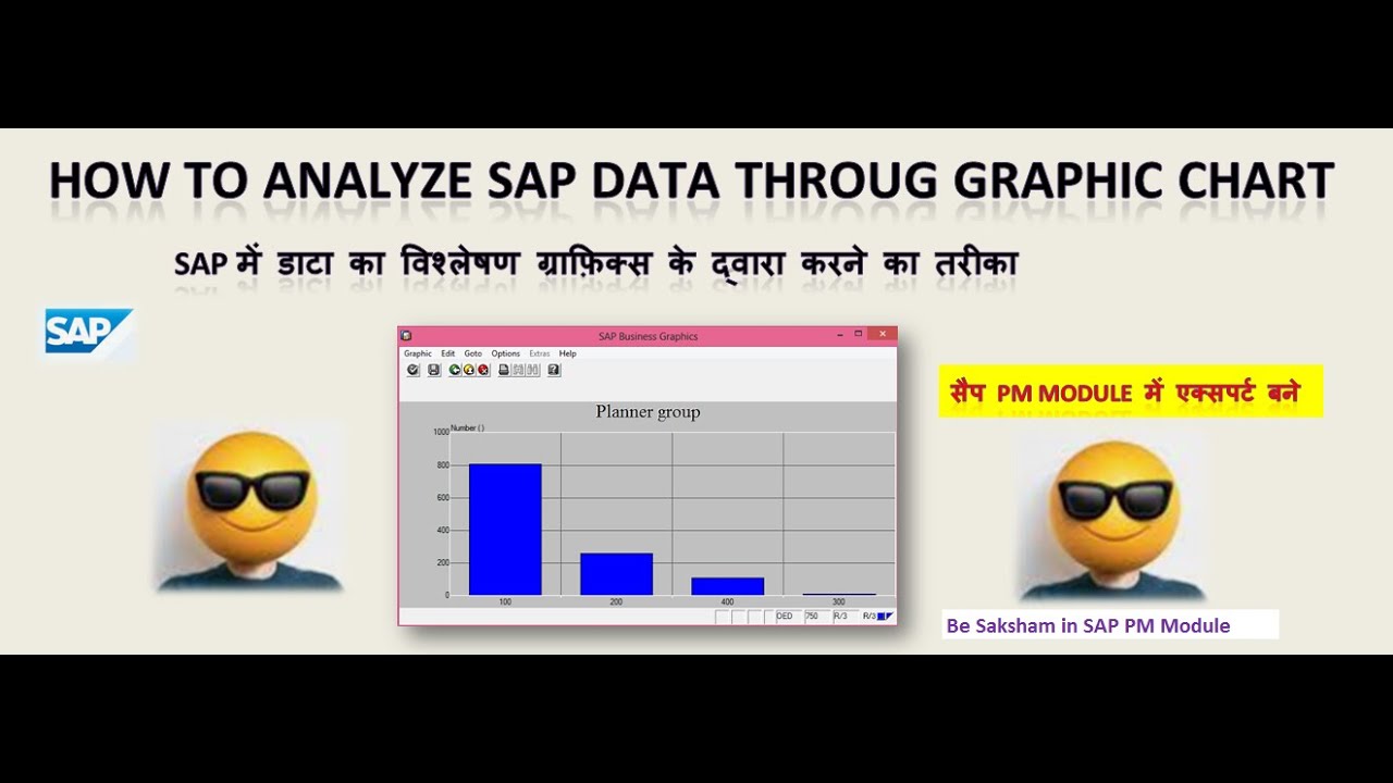 How to analyze SAP data through graphics chart