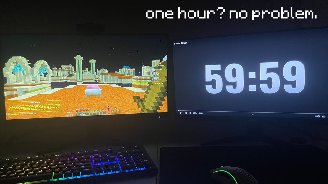 How Many Bedwars Wins Can I Get In An Hour?