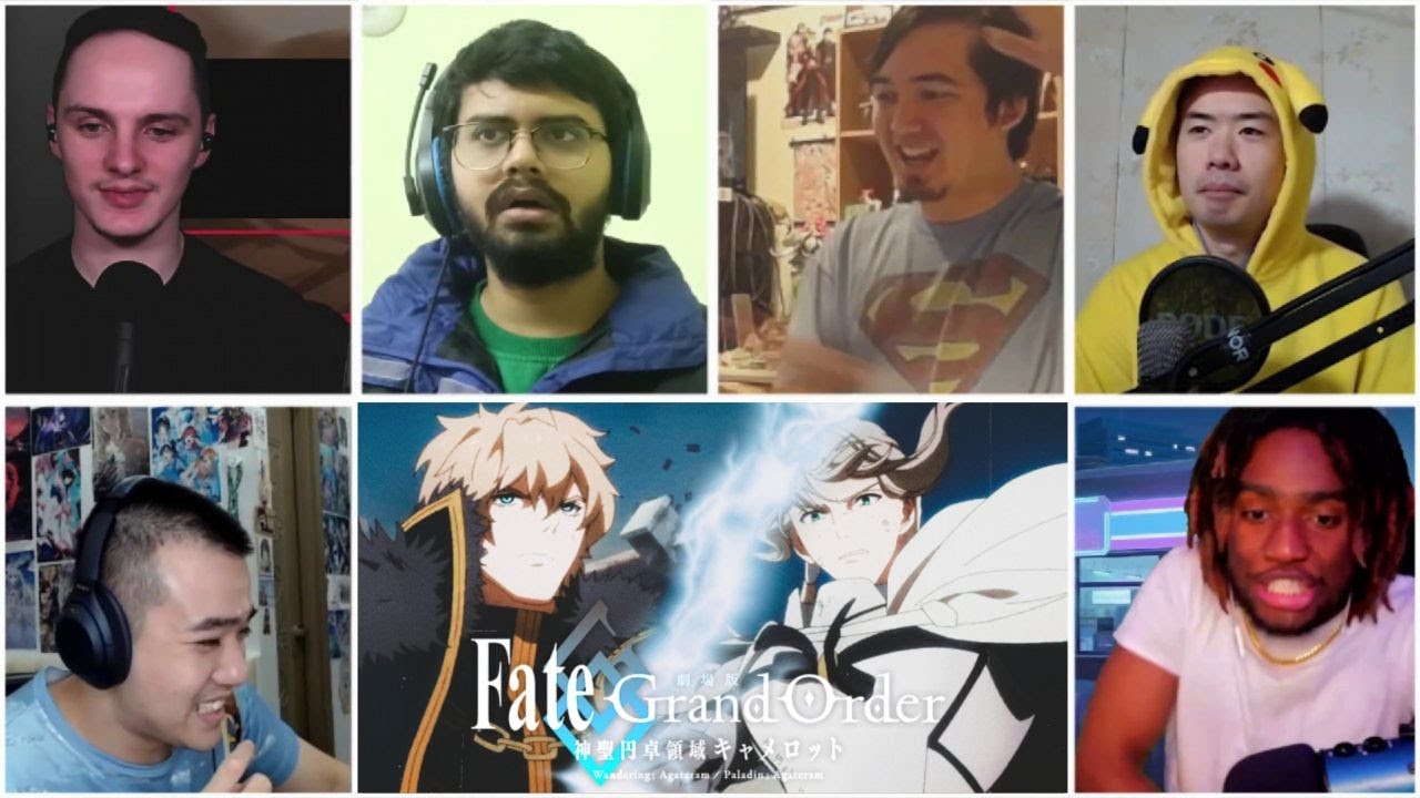 BEDIVERE VS GAWAIN Fate/Grand Order: Camelot Paladin; Agateram | Reaction Mashup