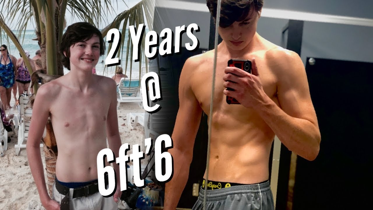 Natural 2 Year Transformation {19 -21Years Old @6ft,6}
