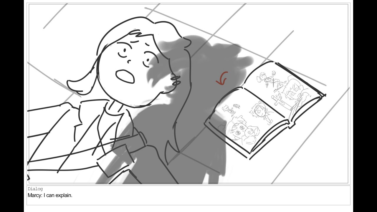Marcy at the Aquarium (Amphibia Marcanne Fan Storyboard / Animatic)