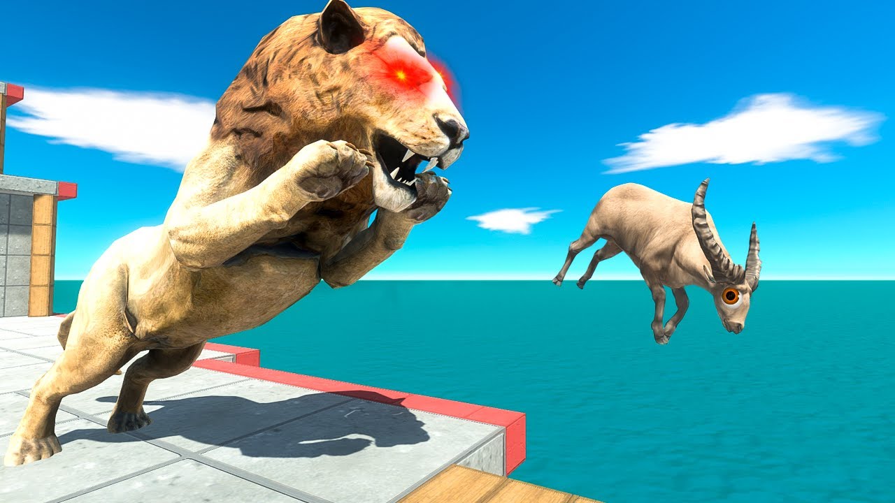 RUN FAST and SURVIVE the DEADLY ENEMIES - Animal Revolt Battle Simulator