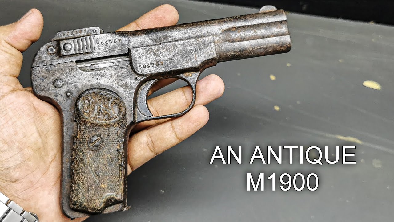 FN Browning M1900 Restoration | Restoring an antique gun 