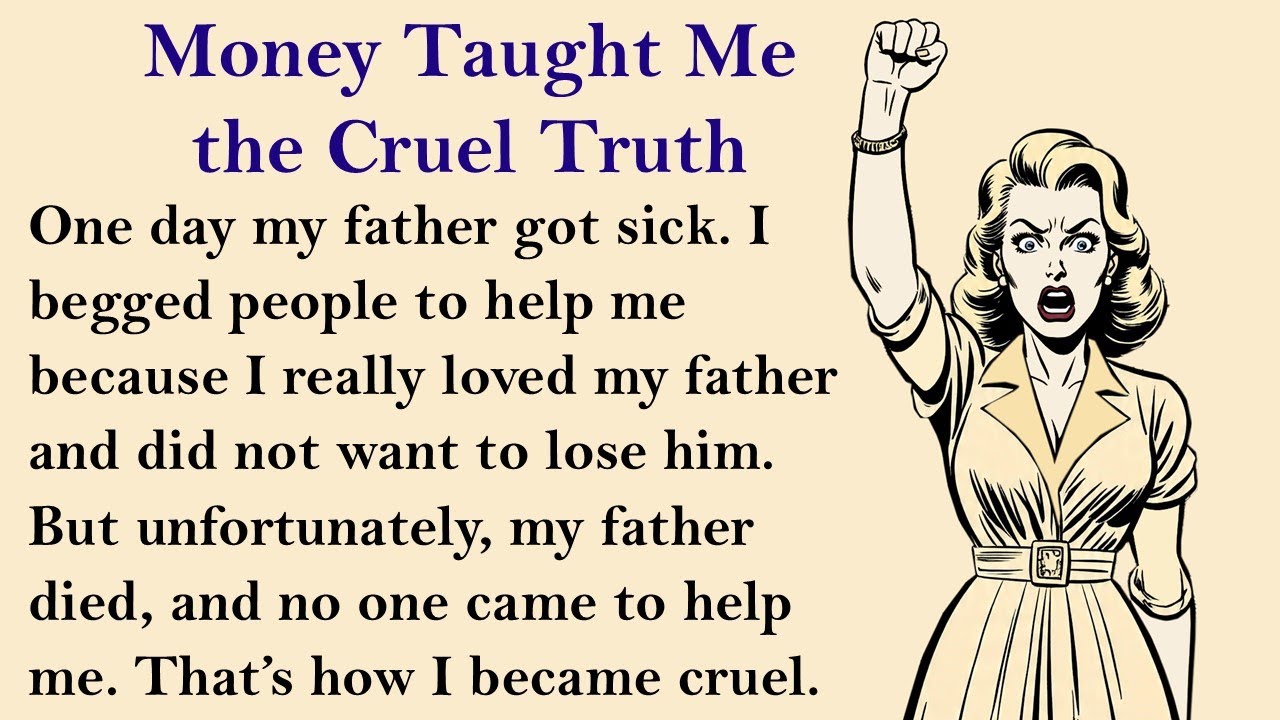 💔 Money Taught Me the Cruel Truth— An English Listening Story for Learners |Emotional English Story.