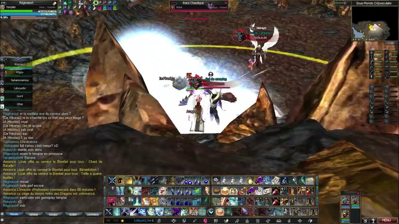 Rappelz Templar PVP Templar vs Templar no external help