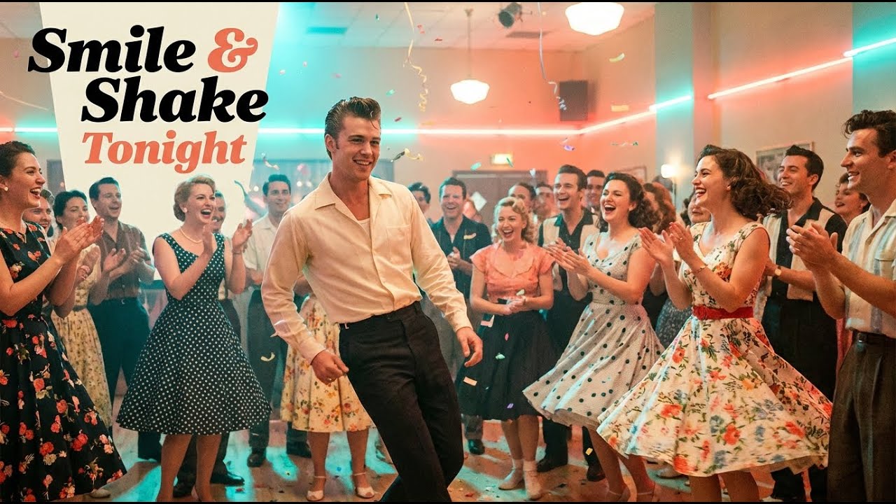 Smile & Shake Tonight 😄🔥 | Colorful 1959 Elvis-Style Rock & Roll