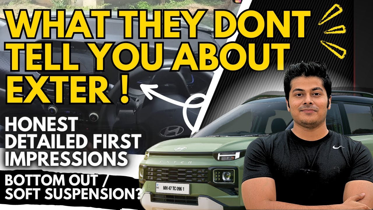 Tata Punch rival Hyundai Exter suspension issue | First impressions | Autocritic #HyundaiExter