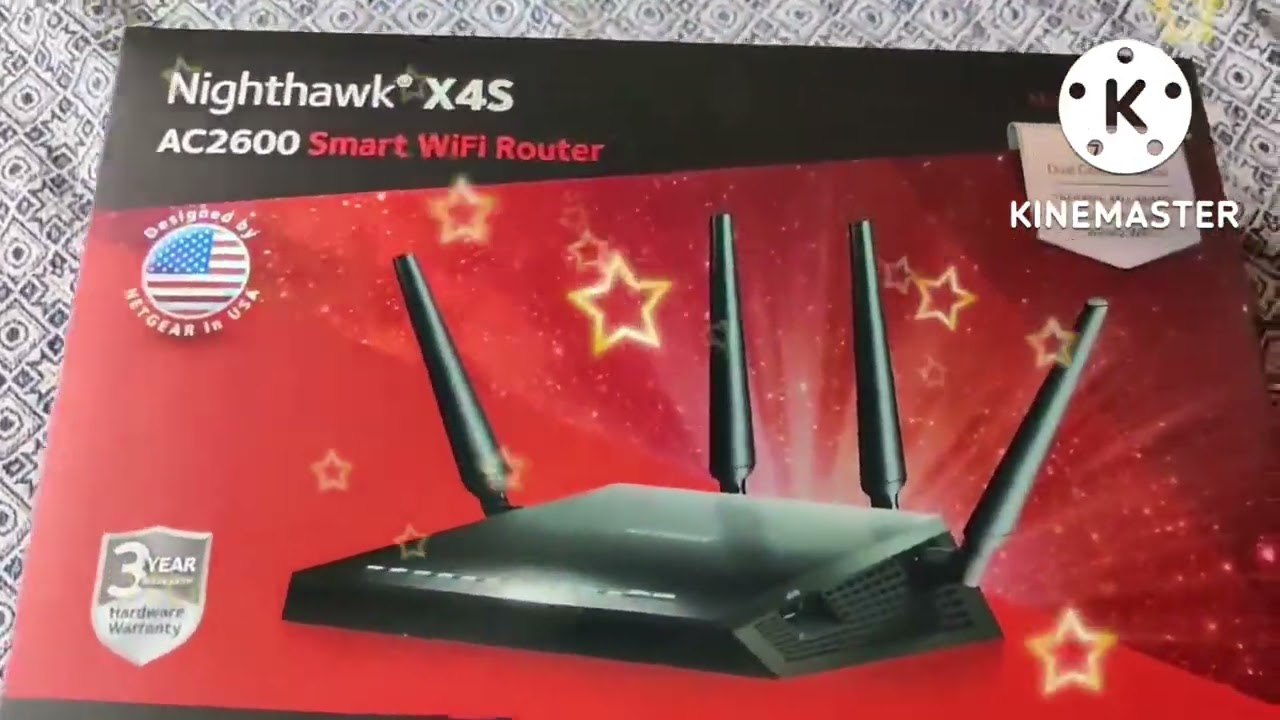 Unboxing Netgear Nighthawk X4S R7800 | Nighthawk X4S AC2600