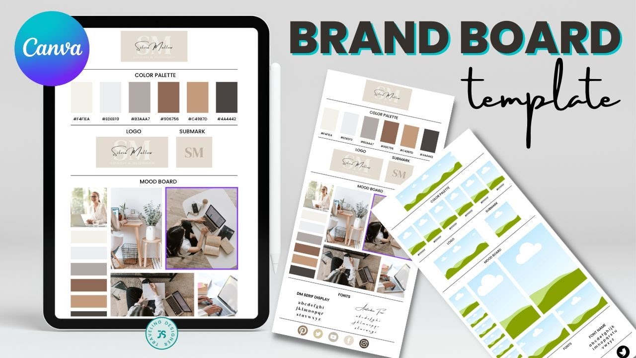 How To Quickly Create a Professional-Looking Brand Board with Canva