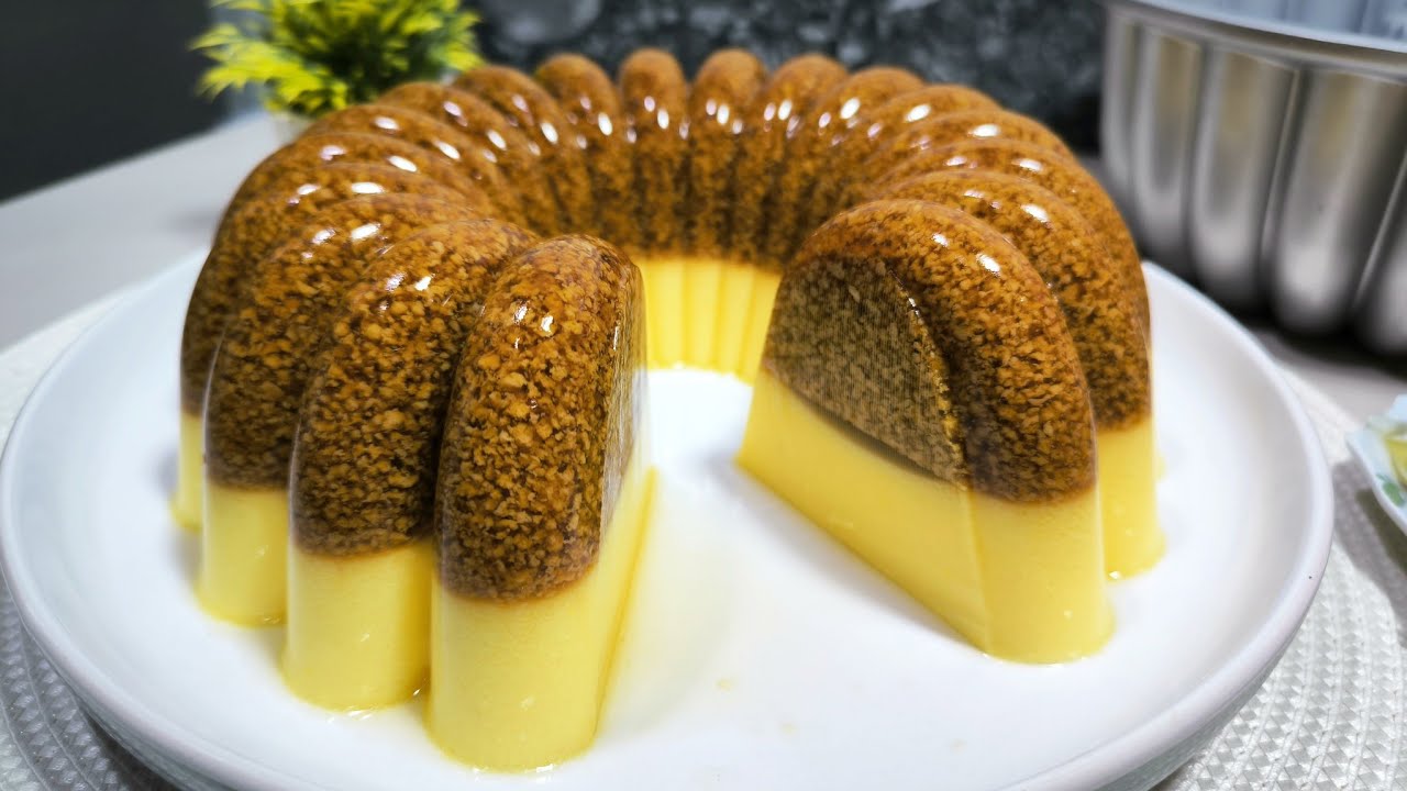 DIJAMIN LUMUTNYA GA MENGENDAP || Puding Lumut Mentega