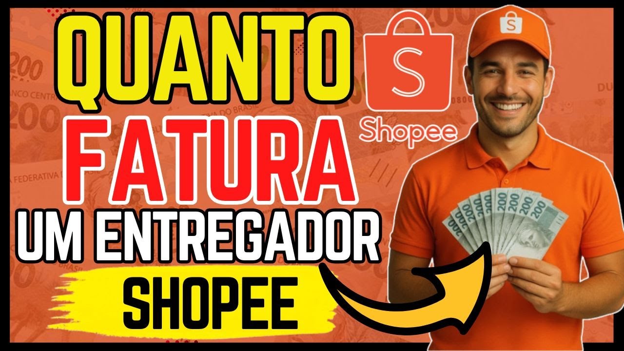 2026 | QUANTO GANHA UM ENTREGADOR DA SHOPEE? Vale a Pena?