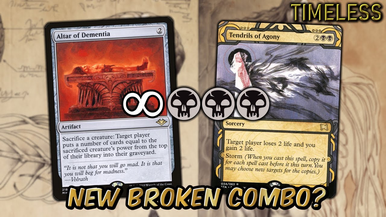 Infinite Mana✅ Infinite Damage✅ - Altar Breach Storm Combo | Timeless BO1 Ranked | MTG Arena