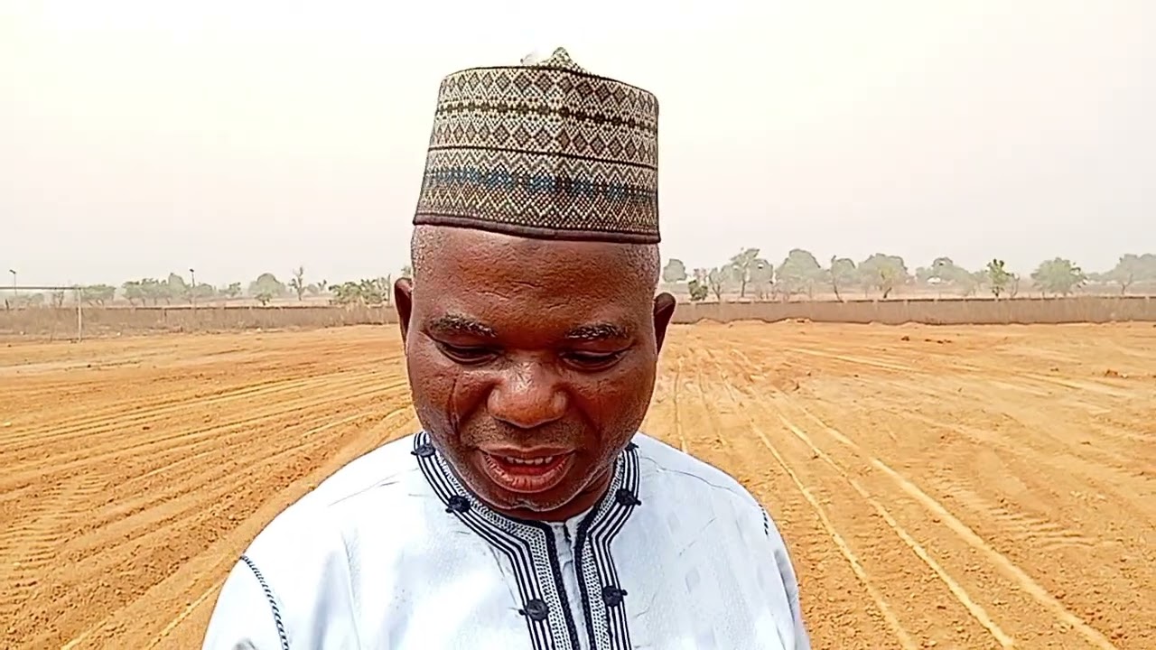 Hon.. Emmanuel bitrus Omale has commissioned projects of constructing a  football field in Agwada 