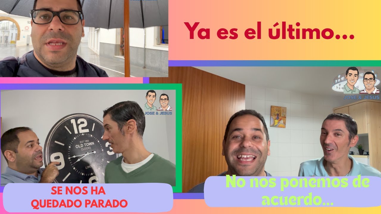 Ya est&aacute; LLEGANDO A SU F&Iacute;N 🧑&zwj;🎓No nos PONEMOS DE ACUERDO 😜Se nos ha QUEDADO PARADO🕒⏰