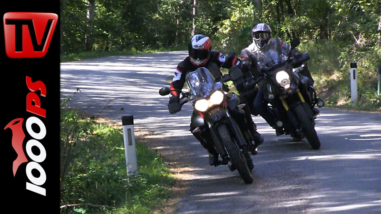 Suzuki V-Strom 1000 vs Triumph Tiger 800 XC | Geländetauglichkeit, Action, Fazit