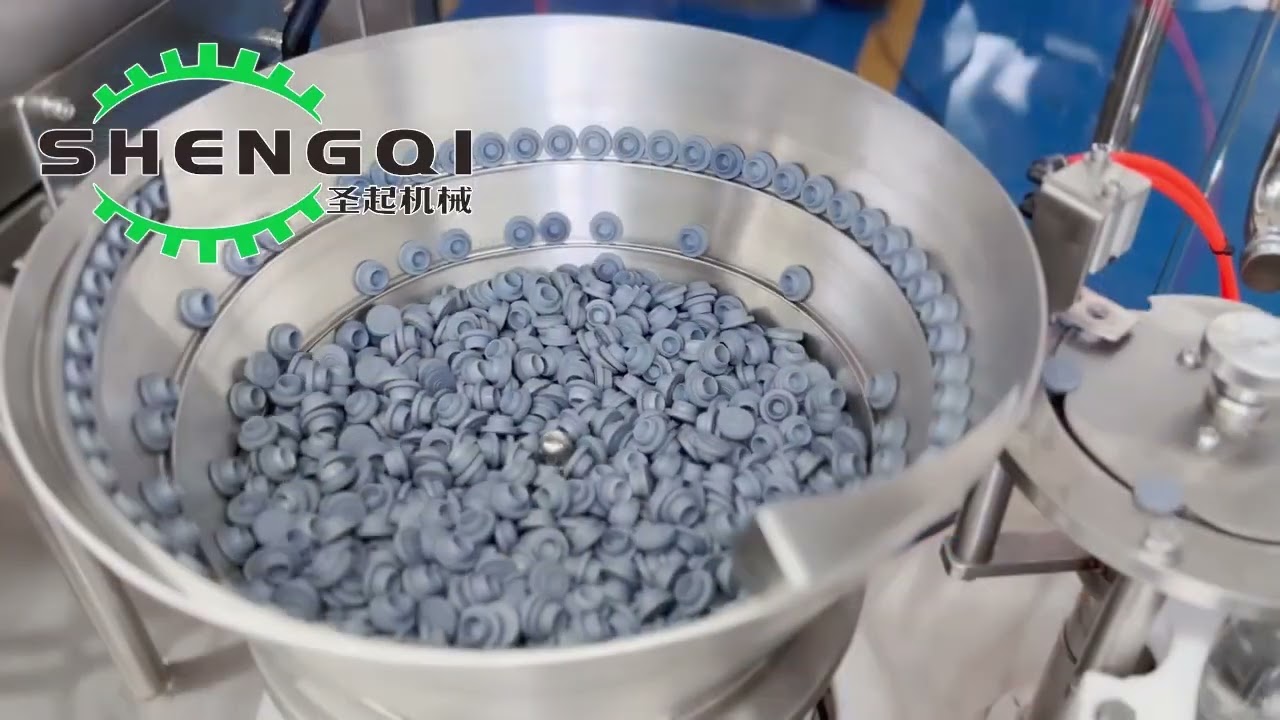 兽药高速无菌灌装线100ml西林瓶洗瓶烘干灌装机Veterinary medicine high speed aseptic filling line