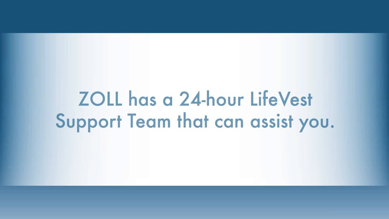 LifeVest Patient Education Video Chapter 6: LifeVest Patient Support