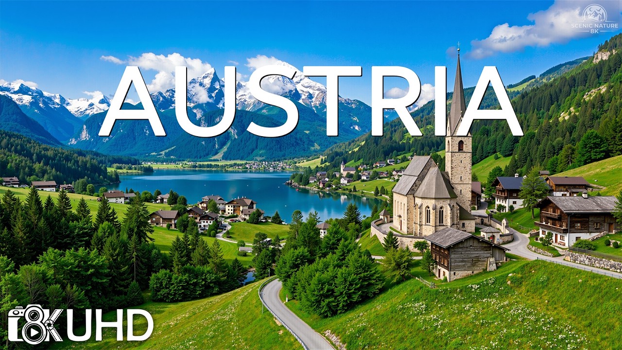 Austria, Europe 8K | Immerse Yourself in the Majestic Alps and Fairytale Villages