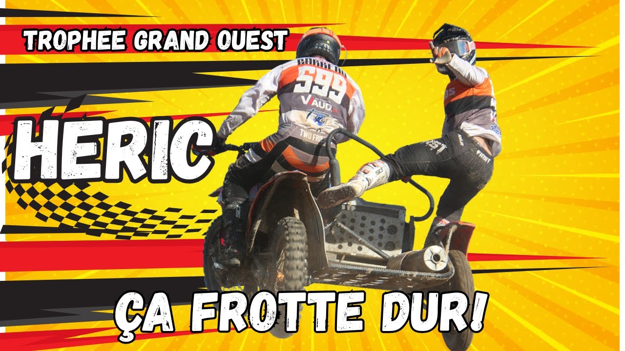 Heric side-car cross! ça frotte dur