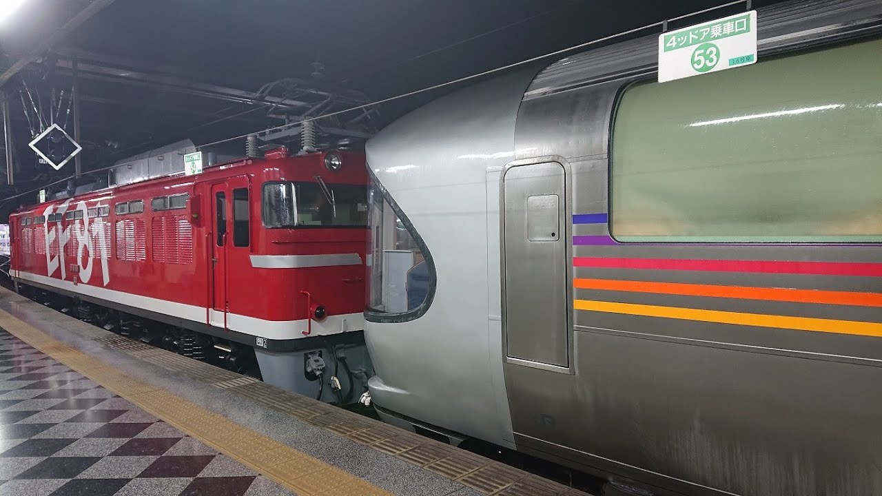 【右側面車窓 速度計】 寝台特急カシオペア紀行 上野 → 青森 【全区間 長時間停車カット有 東北夜行】