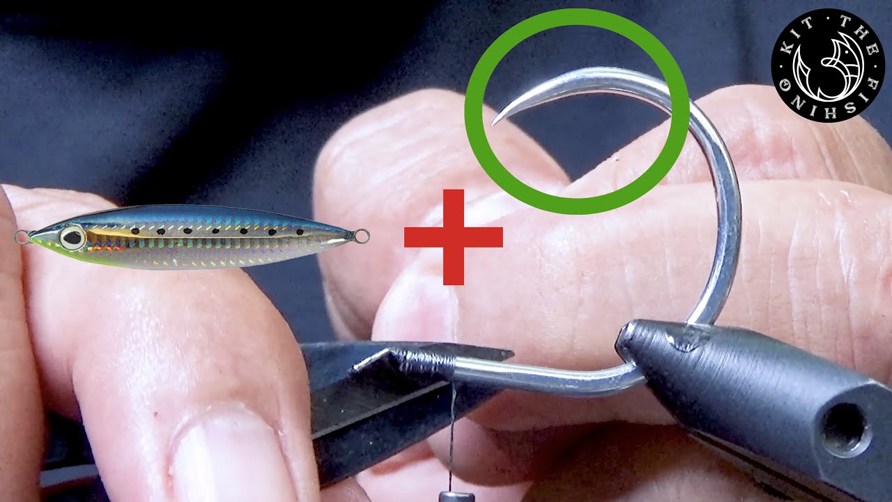 HEAVY DUTY BARBLESS HOOKS ON OWNER CULTIVA ULTRASLOW JIG