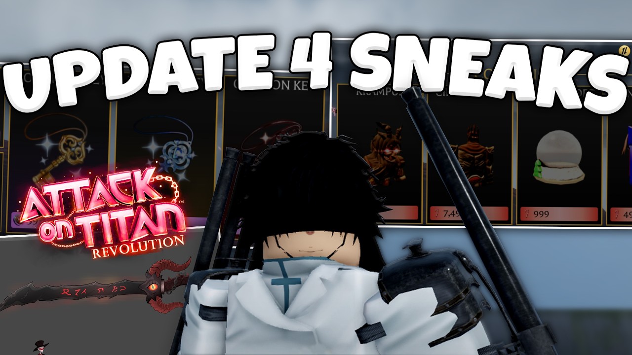 AOT Revolution Pick Your Poison *Update 4 Sneaks*