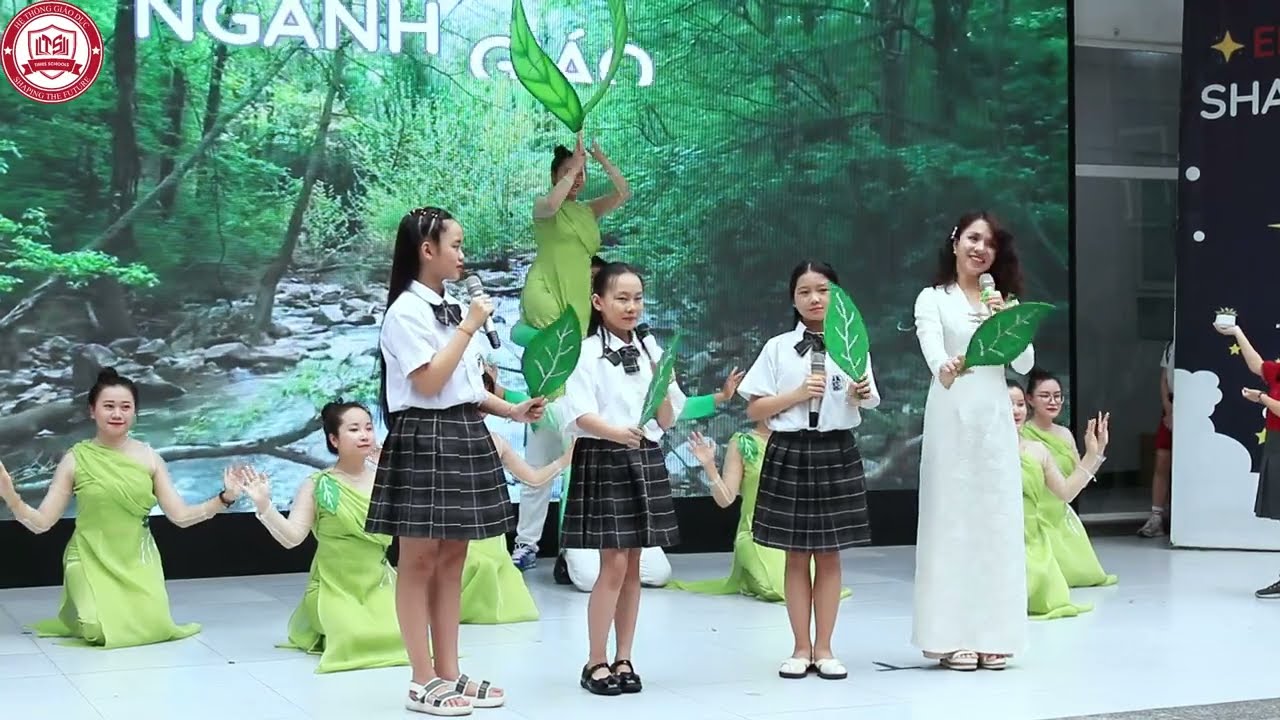 TIẾT MỤC “HÀNH TRÌNH CỦA LÁ” – THÔNG ĐIỆP XANH TỪ THẦY VÀ TRÒ TIMES SCHOOL