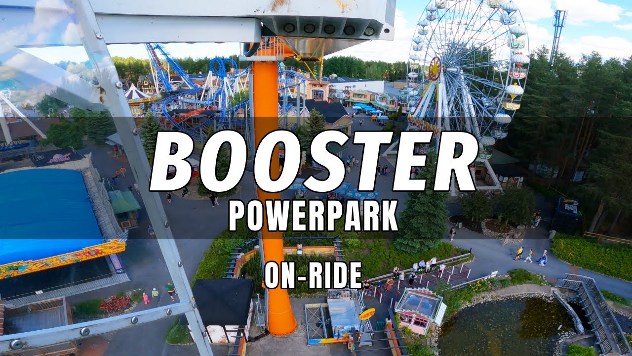 Booster on-ride POV - PowerPark