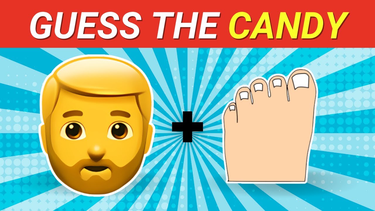 Can You Guess the CANDY by Emoji🍬I Emoji Quiz Challenge🍭