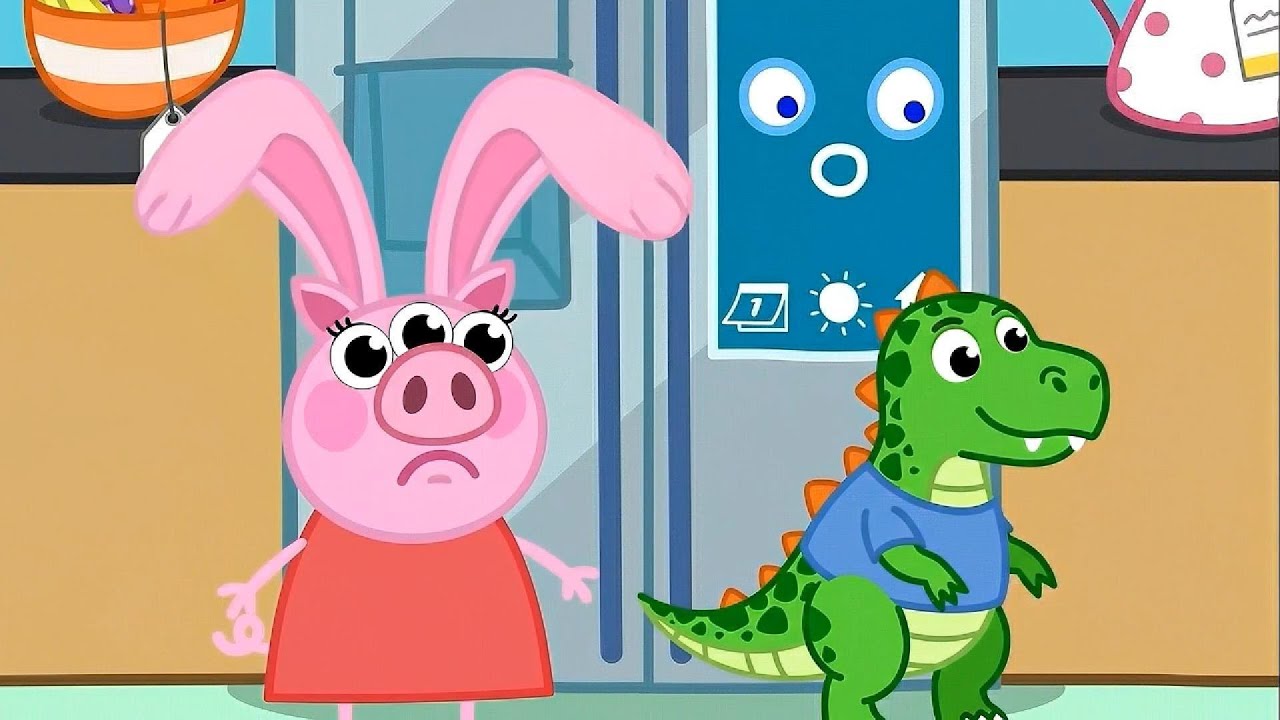 Peppa Pig but it's ruined by AI