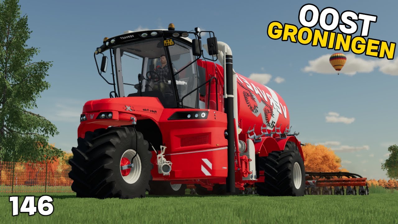 Verder Met Mest Uitrijden Met De Vervaet | Oost-Groningen #146 | FS22
