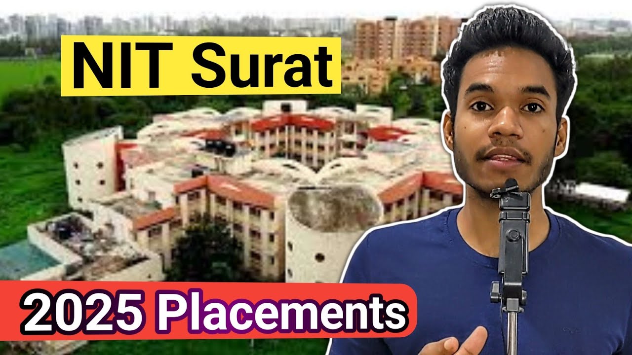 NIT Surat 2025 Placements || SVNIT Surat BTech Placements 2025 | NIT Surat CSE Average Package