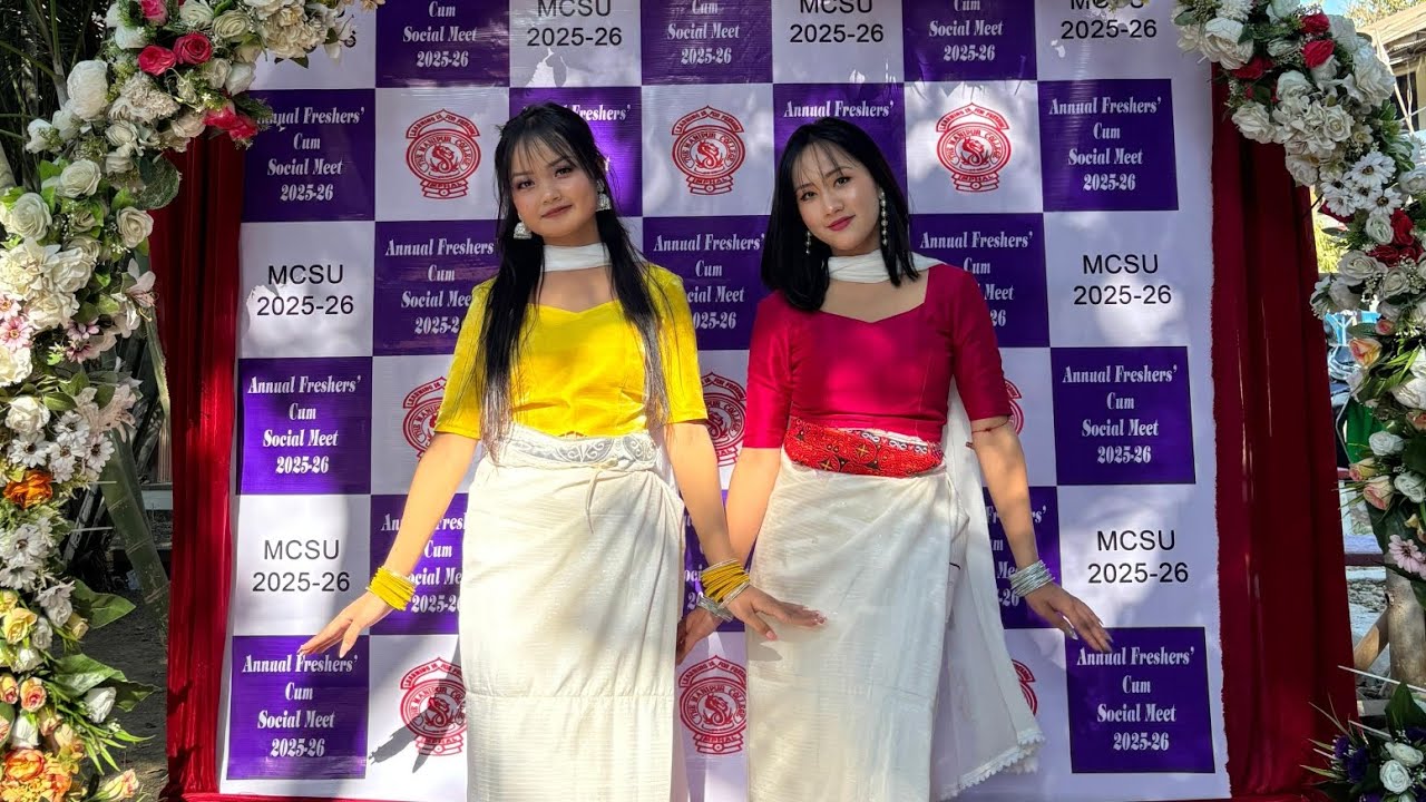 Erang lange (khr di manakhidre 😆🙏🏼) Freshers meet 2026✨ manipur college 