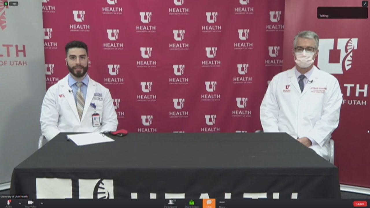 University of Utah Press Conference 5/5/2021 - Suspected VITT male patient