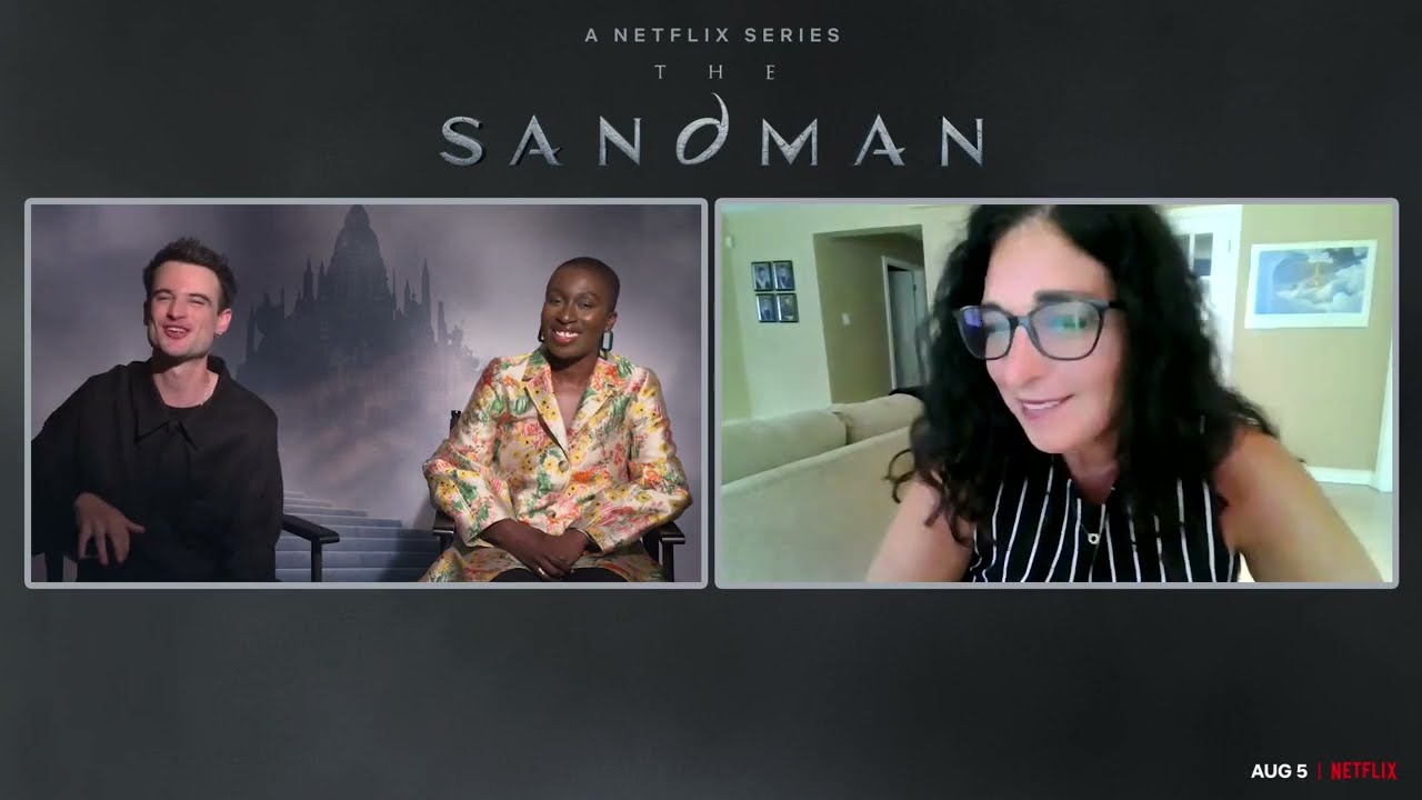 THE SANDMAN - TOM STURRIDGE AND VIVIENNE ACHEAMPONG INTERVIEW (2022)
