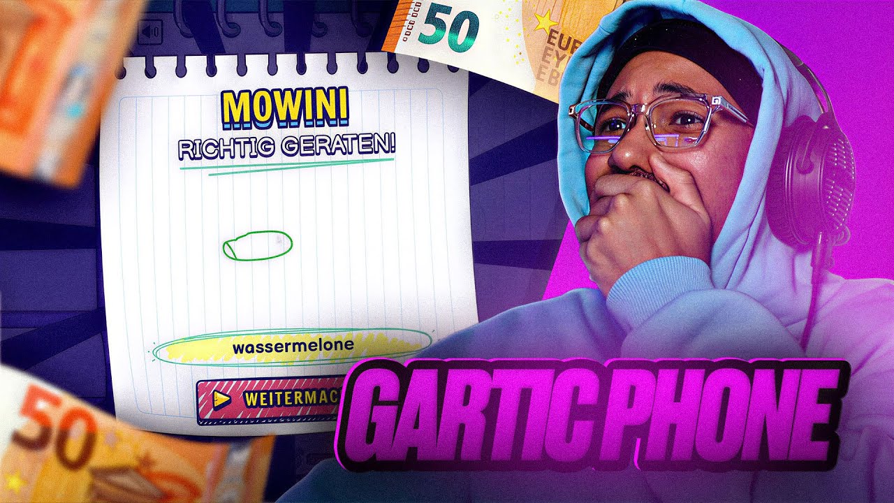 ICH GEGEN DEN CHAT – 60€ FÜR DIE GEWINNER 💥🎨 | GARTIC SHOW