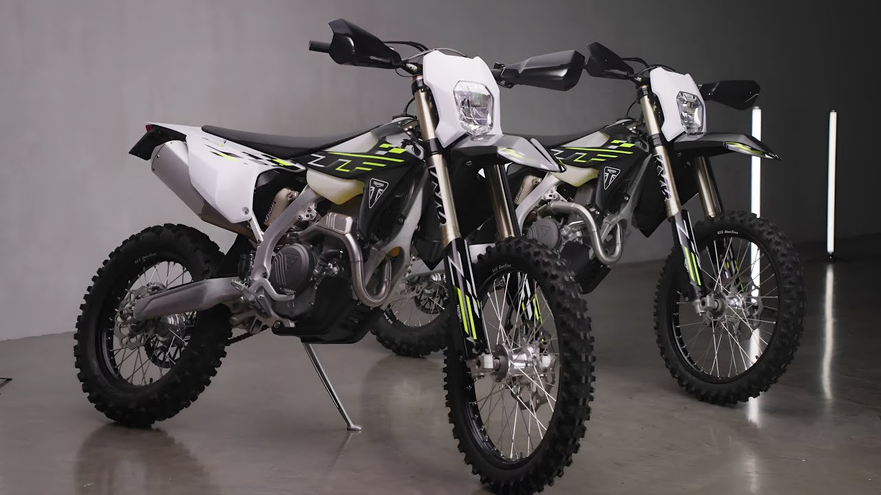 2025 Triumph TF 450-E & TF 250-E 🔥 New Enduro Bikes