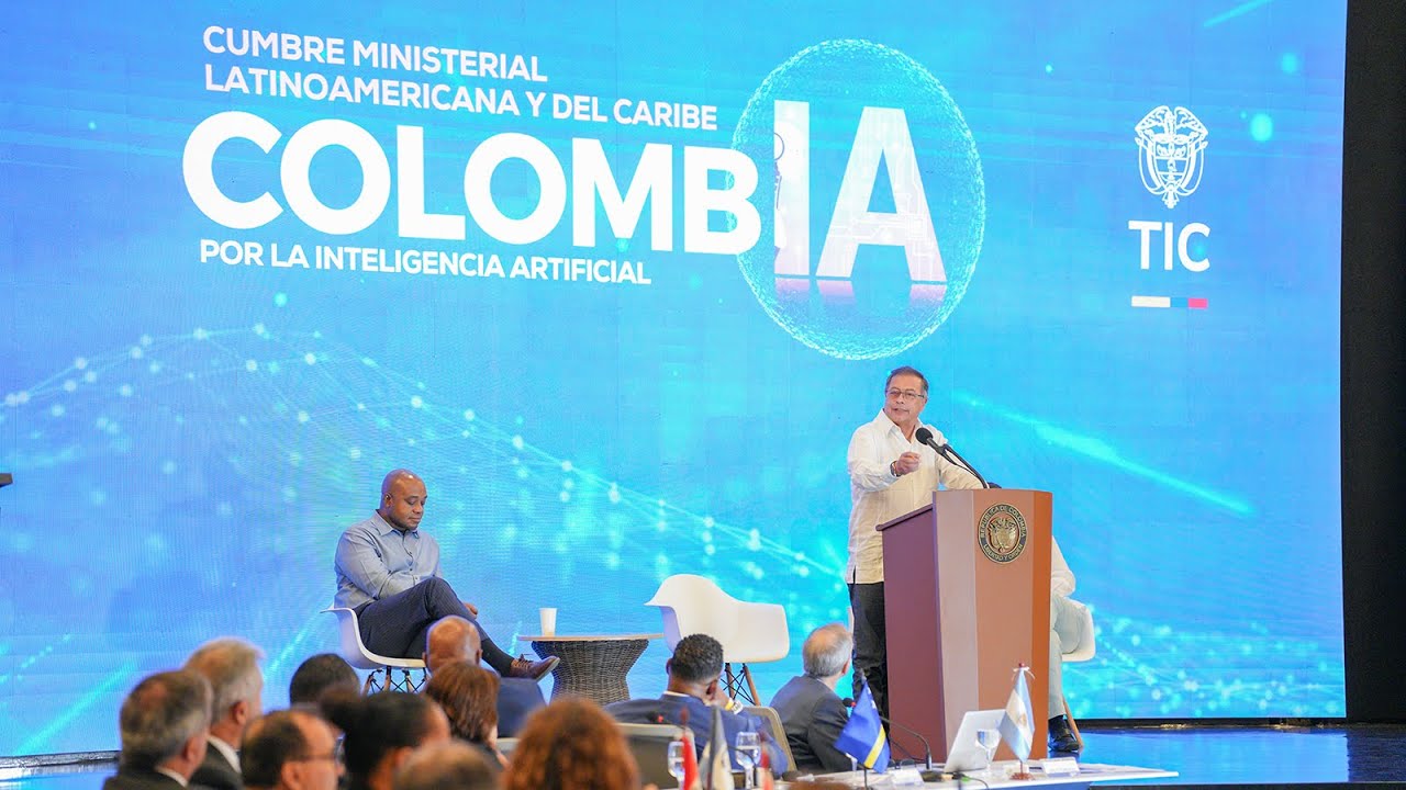 Pdte Petro en la Cumbre Ministerial Latinoamericana y del Caribe por la Inteligencia Artificial