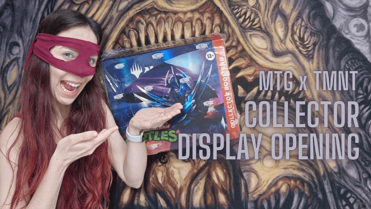 🐢 Cowabunga trifft Magic: TMNT Collector Display Opening