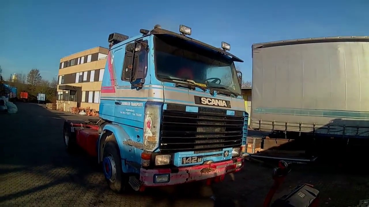 Scania 142M V8 Kaltstart