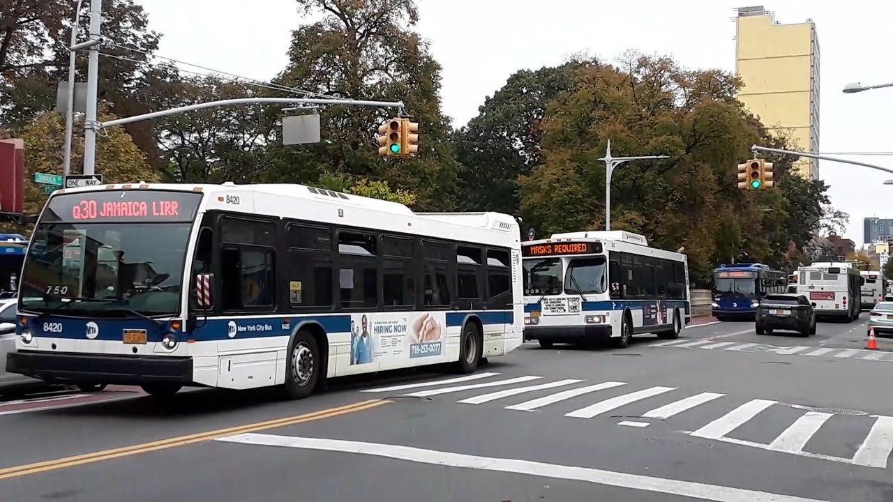MTA: Various Action on the Q6, Q8, Q9, Q24, Q25, Q30, Q31, Q34, Q41, Q54, Q56, Q65, Q83, (E) Shuttle