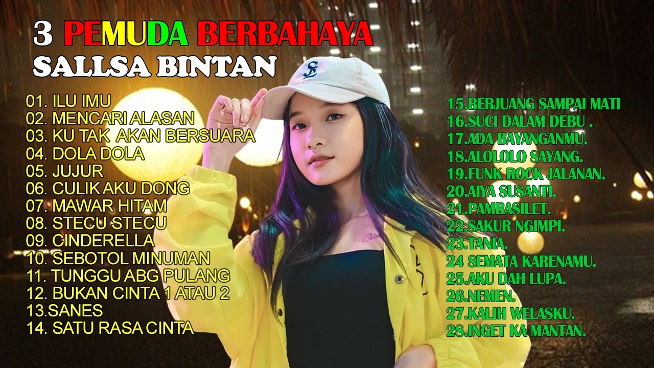 *ILU IMU * SALLSA BINTAN x 3 PEMUDA BERBAHAYA * FULL ALBUM REAGGE